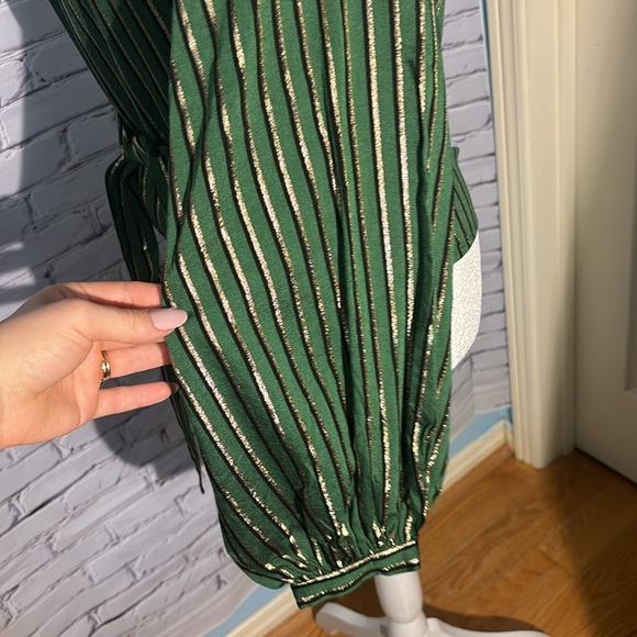 Green gold top by Seen Worn Kept - Picture 6 of 10